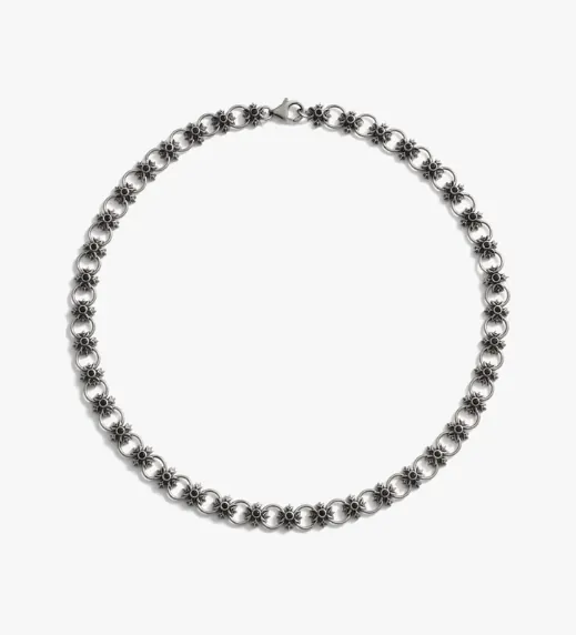 Triple Moon Crest Necklace